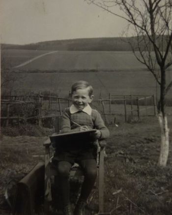 1953-Einschulung R. Thiel.JPG