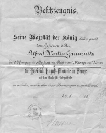 1. Weltkrieg-Besitzzeugnis-Werner Eckenbach.jpg